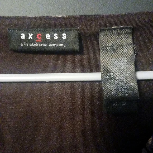 AXCESS LONG SLEEVE FLORAL WOMENS SHIRT - Picture 2 of 3